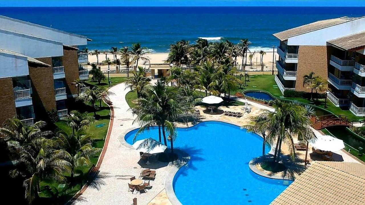 Paraiso Das Dunas - Apartamento A Beira Mar Com Jacuzzi - Proximo Ao Beach Park Aquiraz Bagian luar foto
