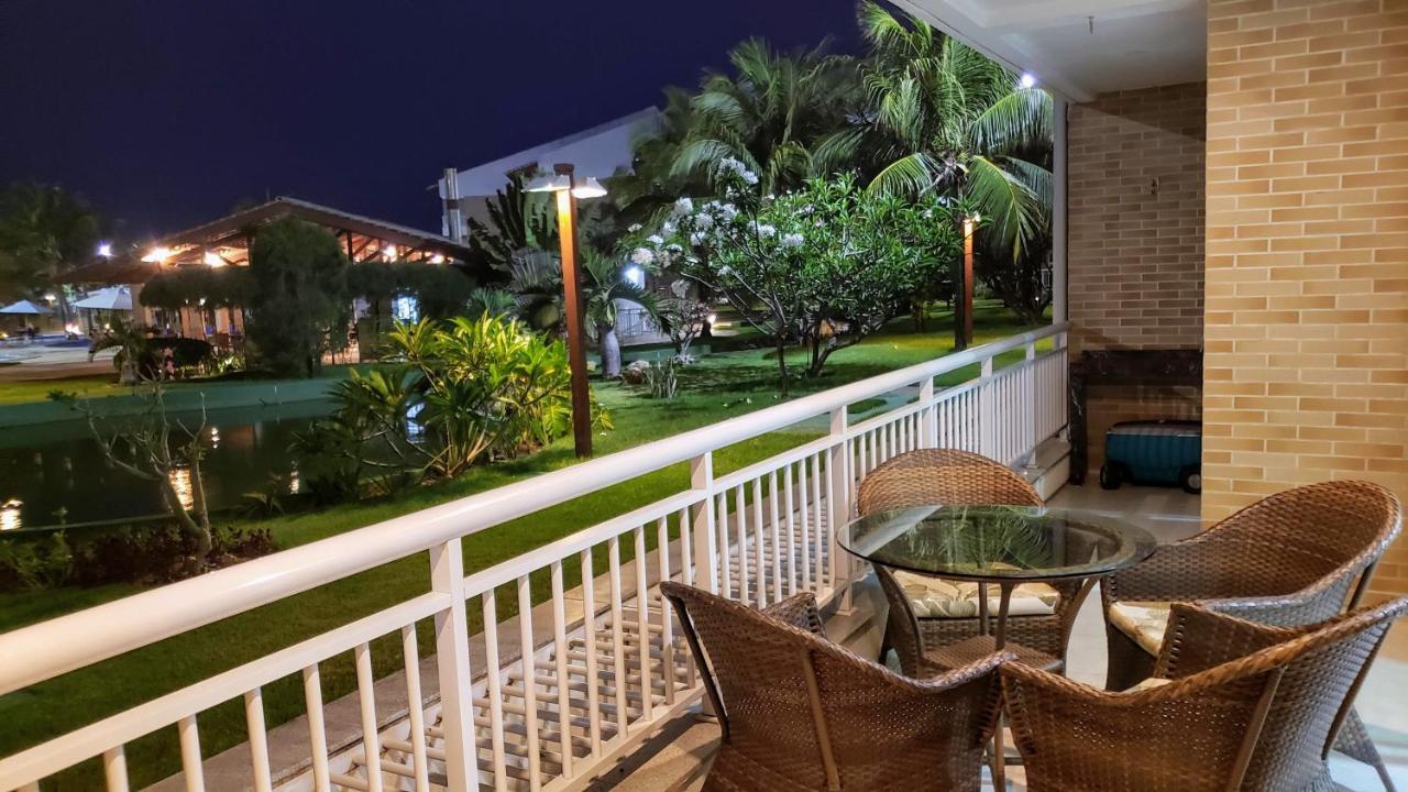 Paraiso Das Dunas - Apartamento A Beira Mar Com Jacuzzi - Proximo Ao Beach Park Aquiraz Bagian luar foto