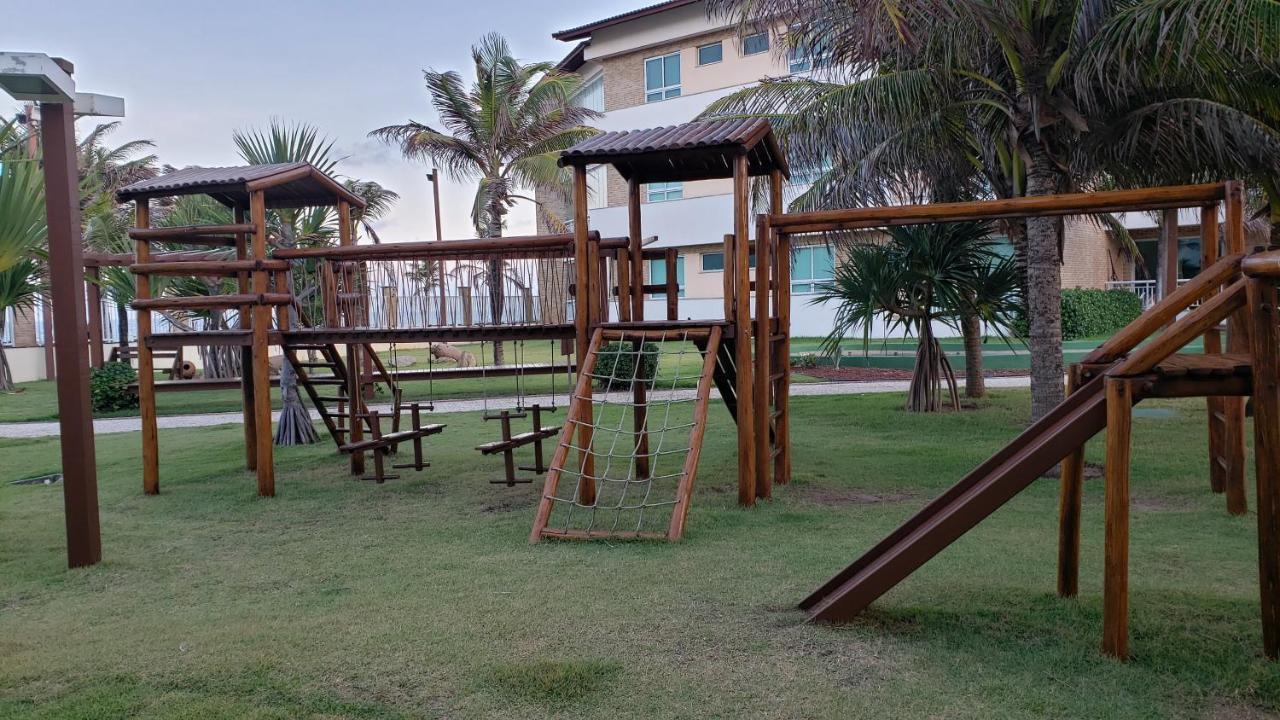 Paraiso Das Dunas - Apartamento A Beira Mar Com Jacuzzi - Proximo Ao Beach Park Aquiraz Bagian luar foto