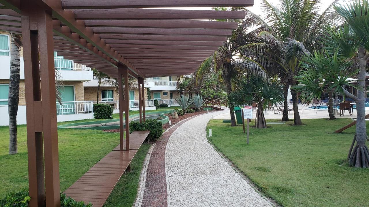 Paraiso Das Dunas - Apartamento A Beira Mar Com Jacuzzi - Proximo Ao Beach Park Aquiraz Bagian luar foto